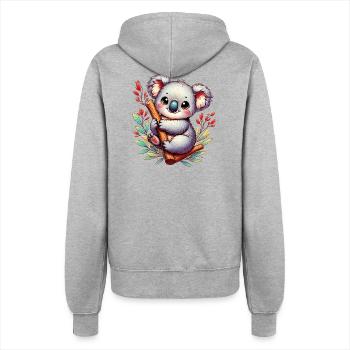 Koala - Frauen Kapuzenjacke - Grau meliert - Hinten - Maraike (178cm)