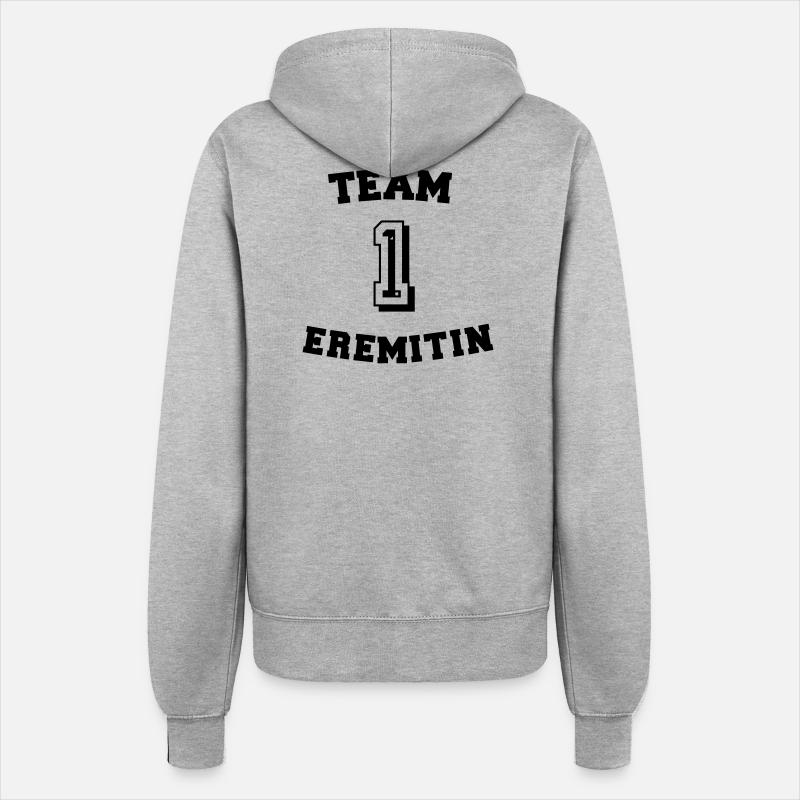 Squadra Eremita - Felpa con cappuccio da donna - grigio melange