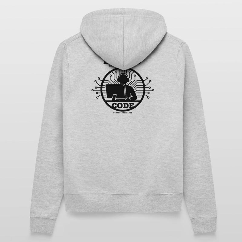 Programmierer, der zum Programmieren geboren wurde Programmierer Frauen Kapuzenjacke