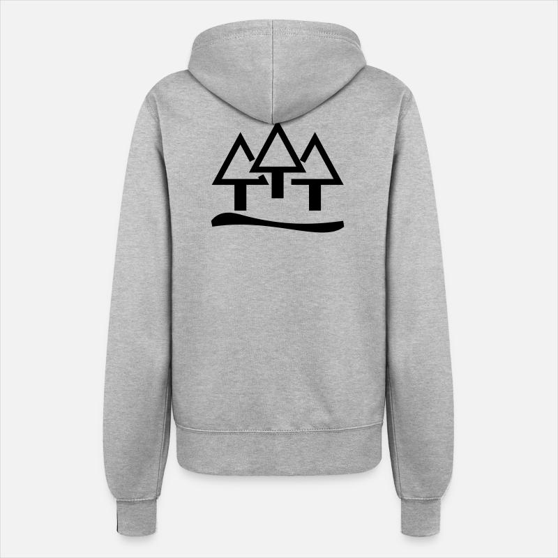 Waldkind - Women’s Hooded Jacket - heather grey