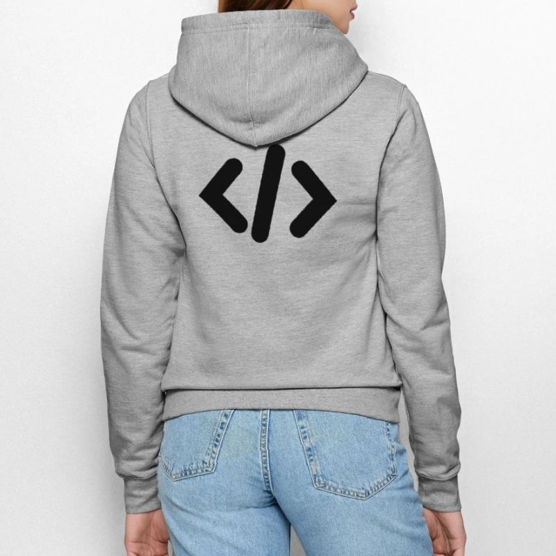 Programmer Code Women’s Hooded Jacket