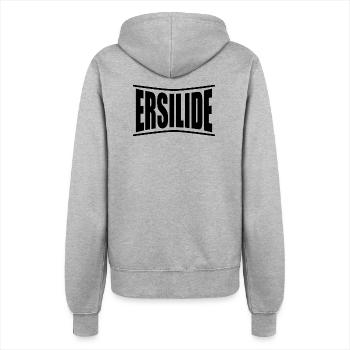 T-Shirt Ersilide T-Shirt Geschenkidee - Frauen Kapuzenjacke - Grau meliert - Hinten - Maraike (178cm)