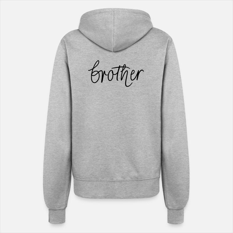 Brother - Women’s Hooded Jacket - heather grey
