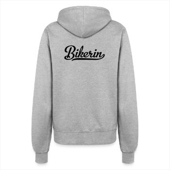 2541614 112658685 Bikerin - Frauen Kapuzenjacke - Grau meliert - Hinten - Maraike (178cm)