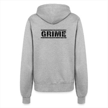 Grime - Frauen Kapuzenjacke - Grau meliert - Hinten - Maraike (178cm)