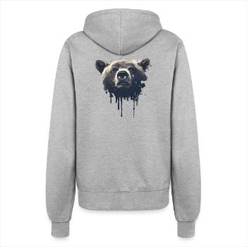 Grizzly - Frauen Kapuzenjacke - Grau meliert - Hinten - Maraike (178cm)