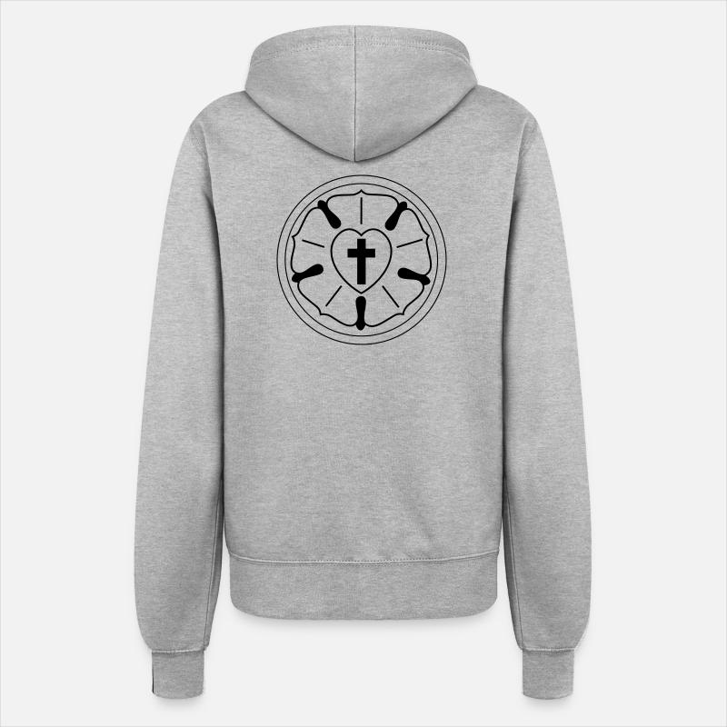 Luther - Women’s Hooded Jacket - heather grey