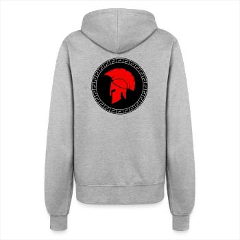 spartan - Frauen Kapuzenjacke - Grau meliert - Hinten - Maraike (178cm)
