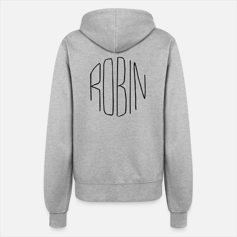 Robin - Women’s Hooded Jacket - heather grey