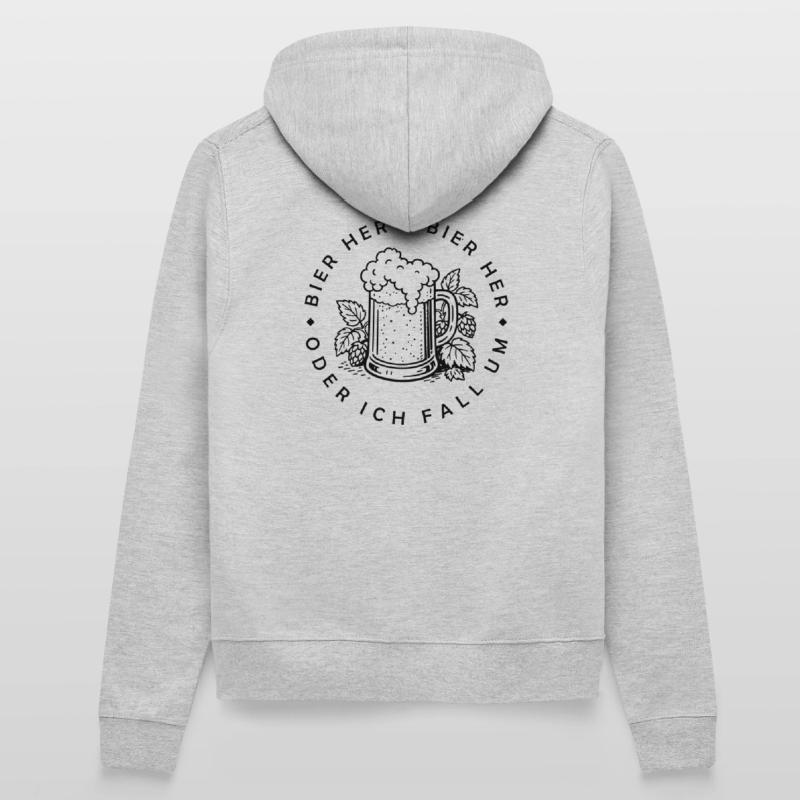 Bees here - Oder ich fall um! Women’s Hooded Jacket