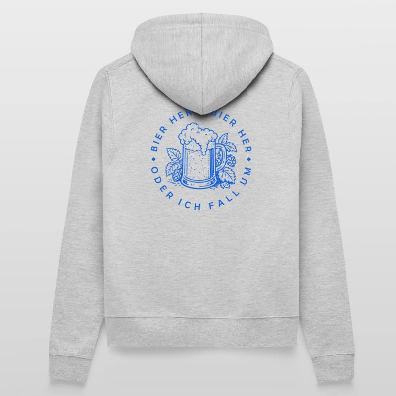 Bees here - Oder ich fall um! Women’s Hooded Jacket
