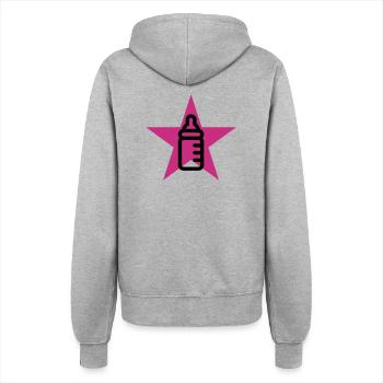 Nursery Nurse Kinderpflegerin Puéricultrice Baby - Women’s Hooded Jacket - heather grey - Back - Maraike (178cm)