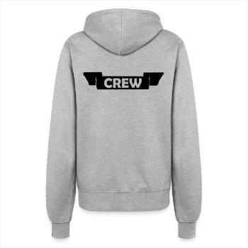 Crew - Frauen Kapuzenjacke - Grau meliert - Hinten - Maraike (178cm)