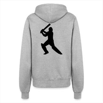 Cricket - Frauen Kapuzenjacke - Grau meliert - Hinten - Maraike (178cm)