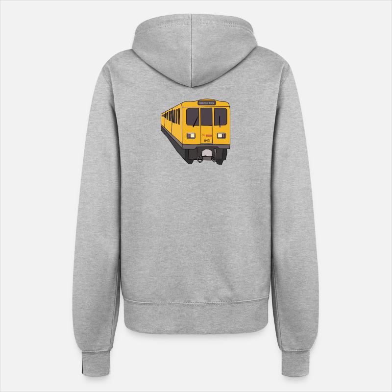 Subway - Women’s Hooded Jacket - heather grey