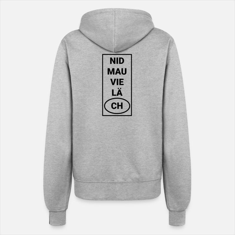 Nid mau vieläch Photoroom - Women’s Hooded Jacket - heather grey