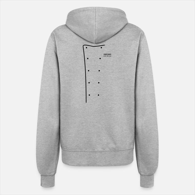 Chef Jacket Chef - Women’s Hooded Jacket - heather grey