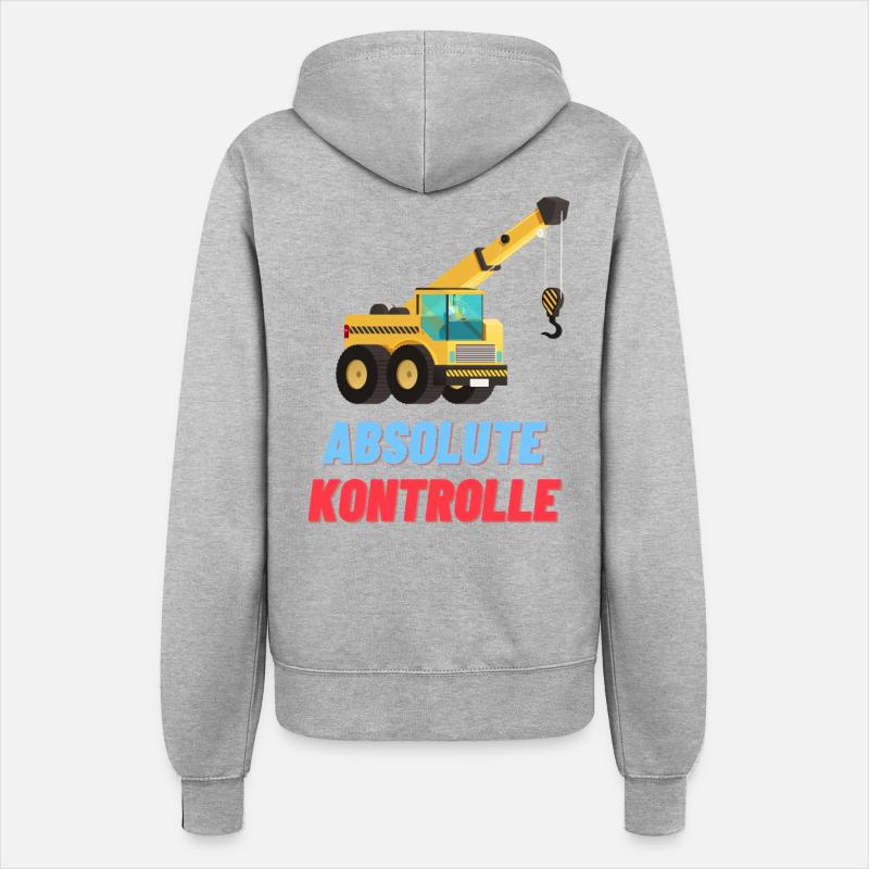 Absolute control - Women’s Hooded Jacket - heather grey