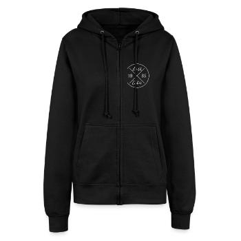 limited edition 1985 - Frauen Kapuzenjacke - Schwarz - Vorne - Maraike (178cm)