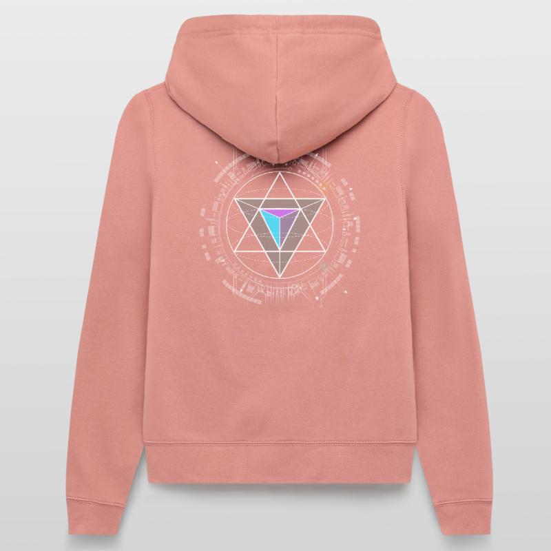 nerd CPU pyramide illuminati game wow hacker code Frauen Kapuzenjacke