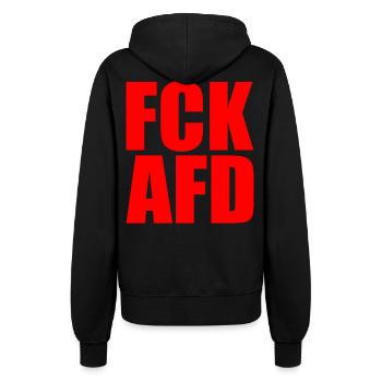 Fck afd - Veste à capuche Femme - noir - Dos - Maraike (178cm)