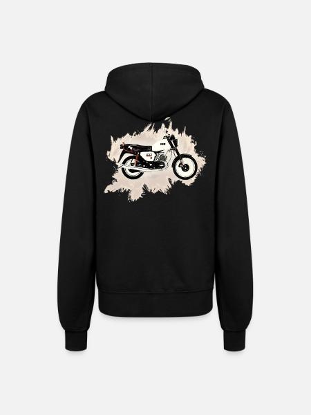MZ ETZ 150 - Frauen Kapuzenjacke - Schwarz
