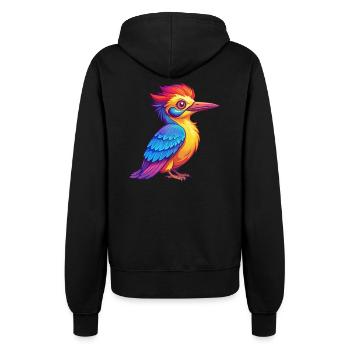 Pic Personnage De Dessin Animé Kawaii Coloré - Veste à capuche Femme - noir - Dos - Maraike (178cm)