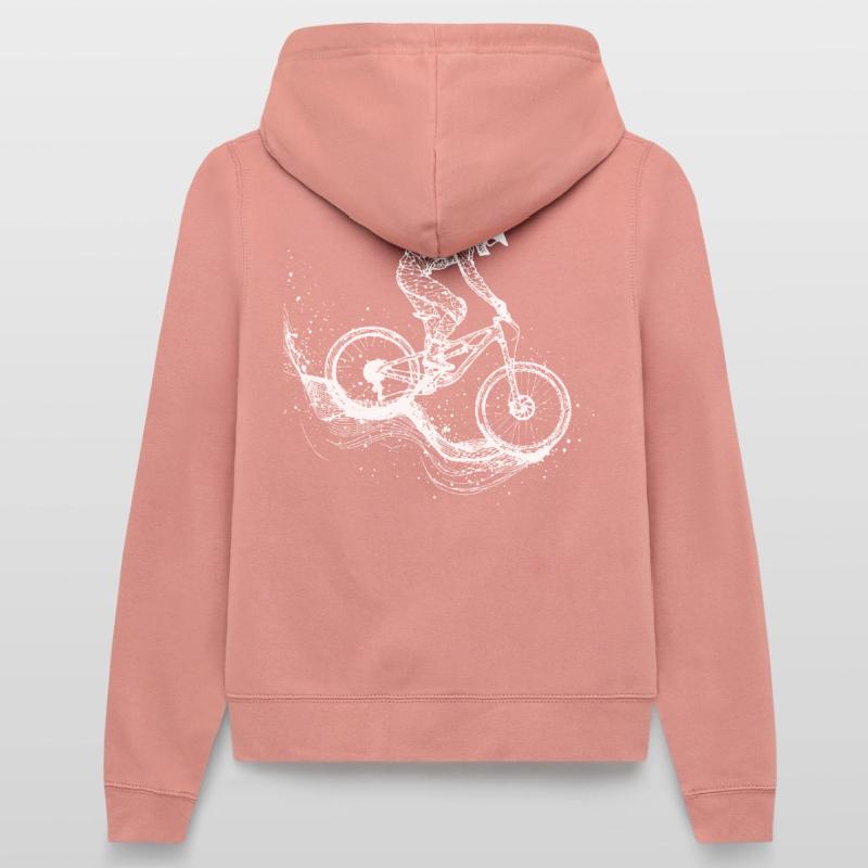 Dessin VTT Veste à capuche Femme