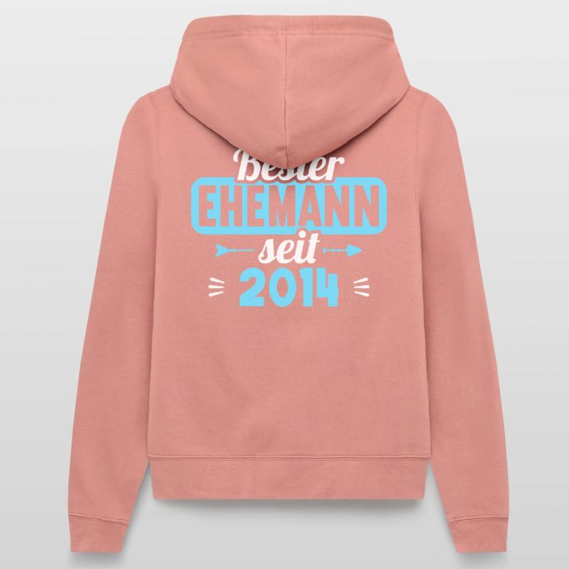 Beste Ehefrau Bester Ehemann seit 2014 Frauen Kapuzenjacke