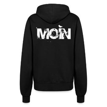 MOIN - Frauen Kapuzenjacke - Schwarz - Hinten - Maraike (178cm)