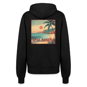 Gran Canaria - Veste à capuche Femme - noir - Dos - Maraike (178cm)