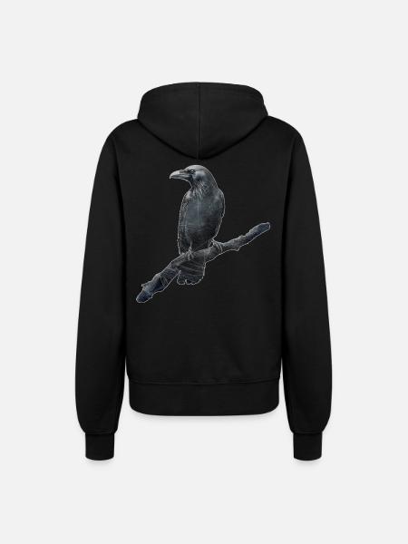 Rabe - Frauen Kapuzenjacke - Schwarz