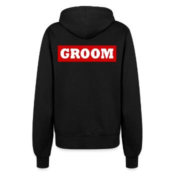 Groom - Frauen Kapuzenjacke - Schwarz - Hinten - Maraike (178cm)