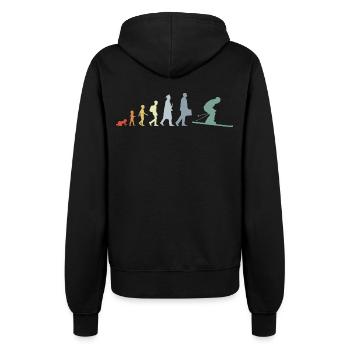 Évolution du ski - Veste à capuche Femme - noir - Dos - Maraike (178cm)