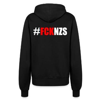 Fck nzs - Frauen Kapuzenjacke - Schwarz - Hinten - Maraike (178cm)