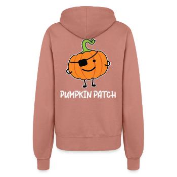 Pirate Pumpkin - Tenue drôle d’Halloween - Veste à capuche Femme - rose poudré - Dos - Maraike (178cm)
