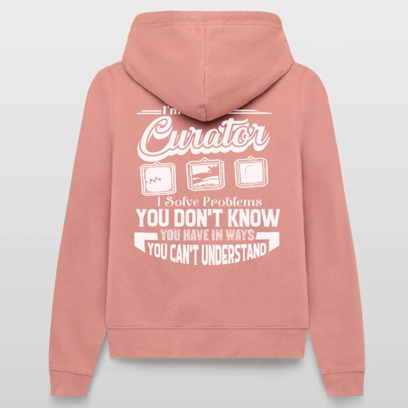 Curator Curator Solves Problems Women’s Hooded Jacket