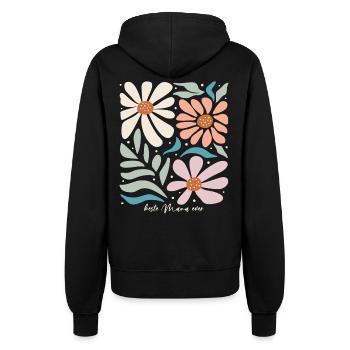 Beste Mama Ever Muttertag Geburtstag Geschenk - Frauen Kapuzenjacke - Schwarz - Hinten - Maraike (178cm)