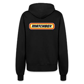 Matchbox™ Logo Officiel Orange, Jaune & Noir - Veste à capuche Femme - noir - Dos - Maraike (178cm)