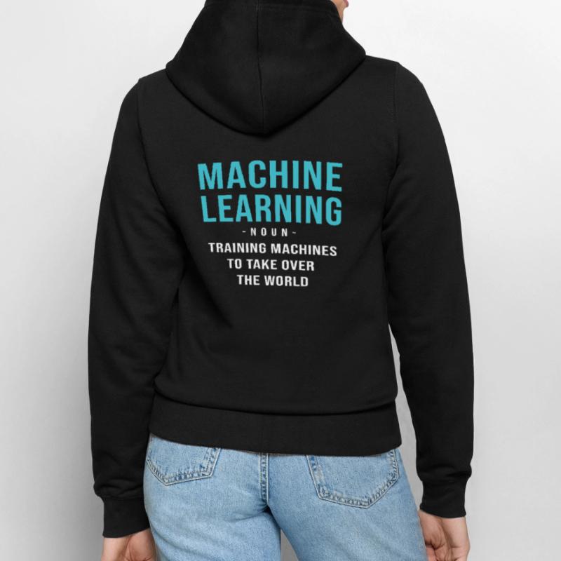 Codeur programmeur GPT Veste à capuche Femme