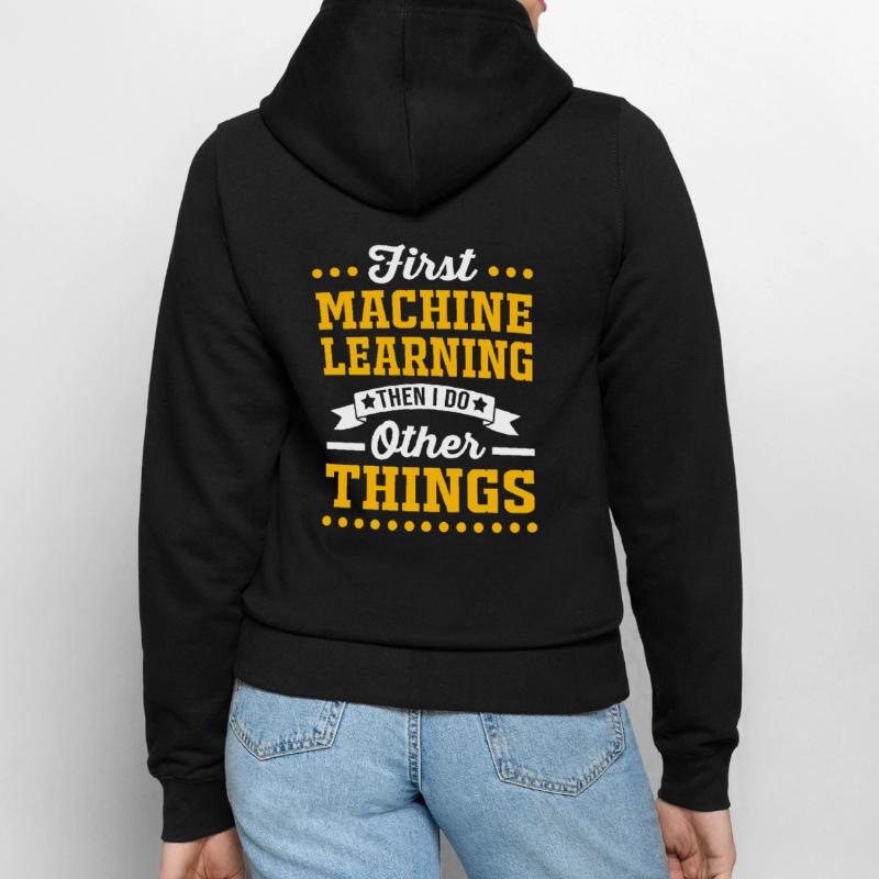Programmer Coder GPT Women’s Hooded Jacket