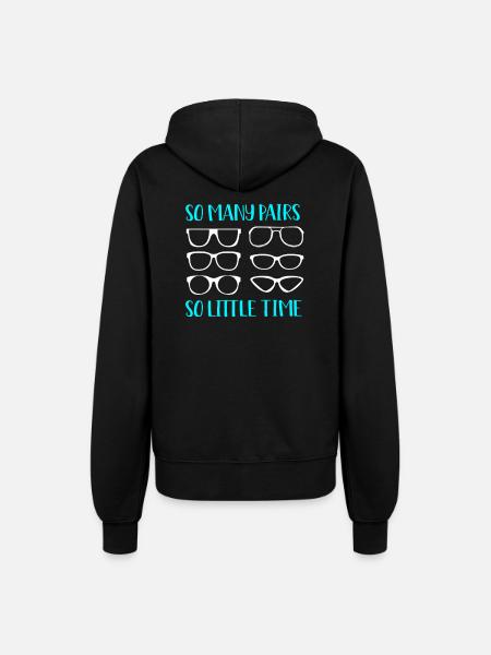 Optiker Augenarzt Optik - Frauen Kapuzenjacke - Schwarz