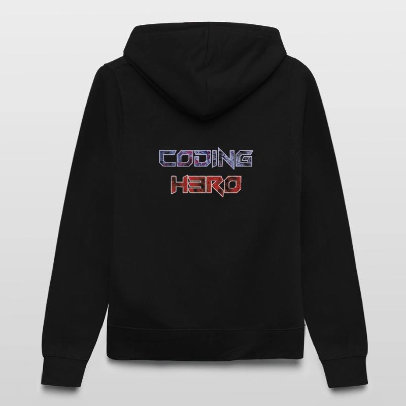 Coding Hero - Programmier-Held Frauen Kapuzenjacke