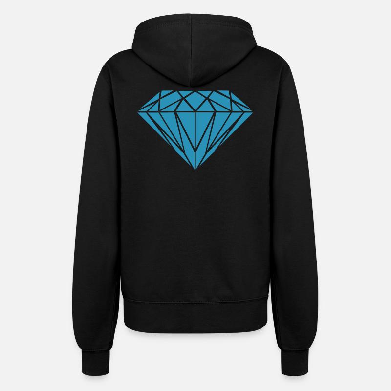 diamond - Women’s Hooded Jacket - black