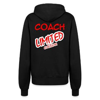 COACH LIMITIERTE AUFLAGE - Frauen Kapuzenjacke - Schwarz - Hinten - Maraike (178cm)