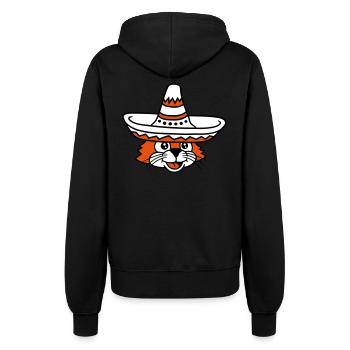 Chapeau Sombrero Chat Culture Mexicaine Chaton - Veste à capuche Femme - noir - Dos - Maraike (178cm)