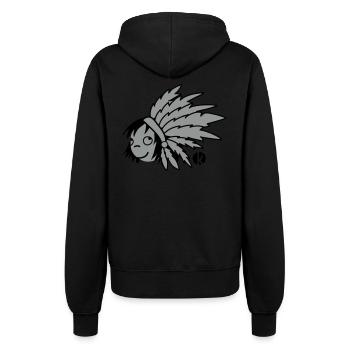 Indian Chief - Indian - Veste à capuche Femme - noir - Dos - Maraike (178cm)