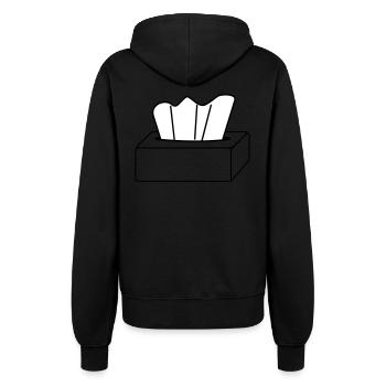 Tuchbox - Frauen Kapuzenjacke - Schwarz - Hinten - Maraike (178cm)