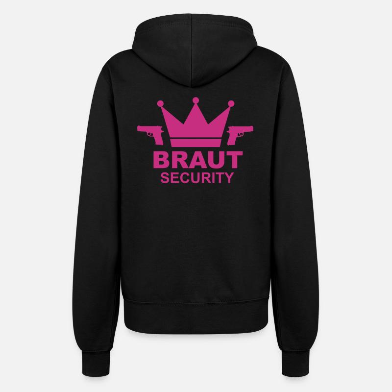 Bride Security JGA - Women’s Hooded Jacket - black