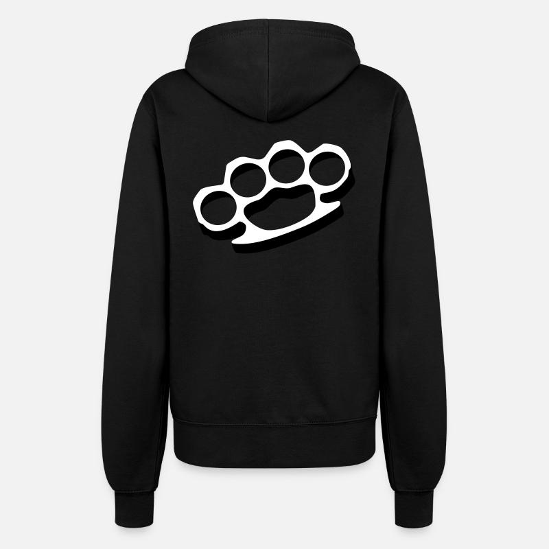 Brass knuckles - Women’s Hooded Jacket - black